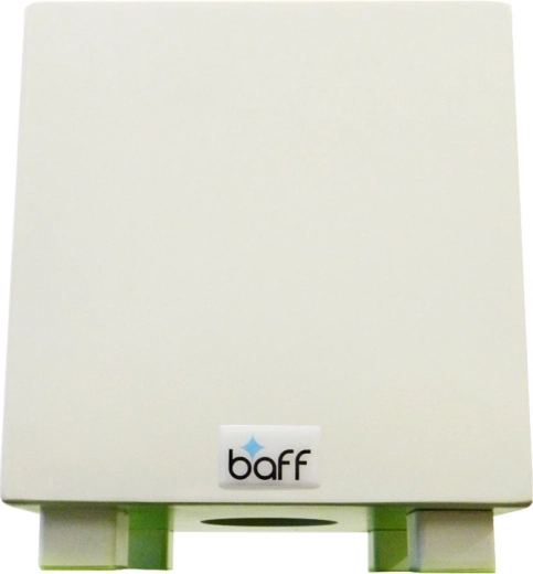 Sgabellino tamburo Baff bianco 30 cm