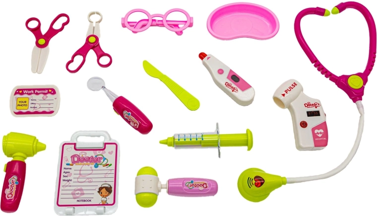 Ricchi accessori da dottore per un gioco realistico