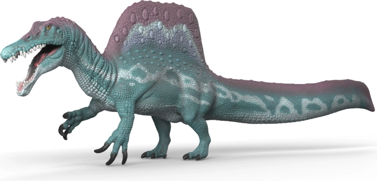 Imponente cresta dorsale dello Spinosaurus