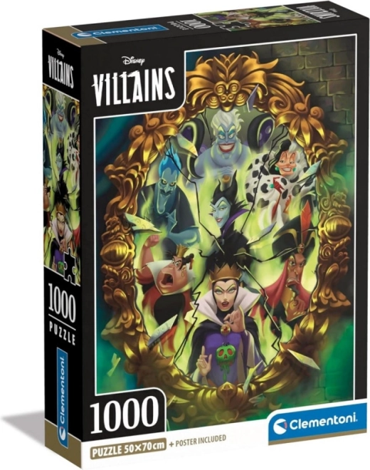 Puzzle Disney Villains 1000 pezzi compact