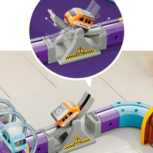 Due locomotive ricaricabili tramite USB
