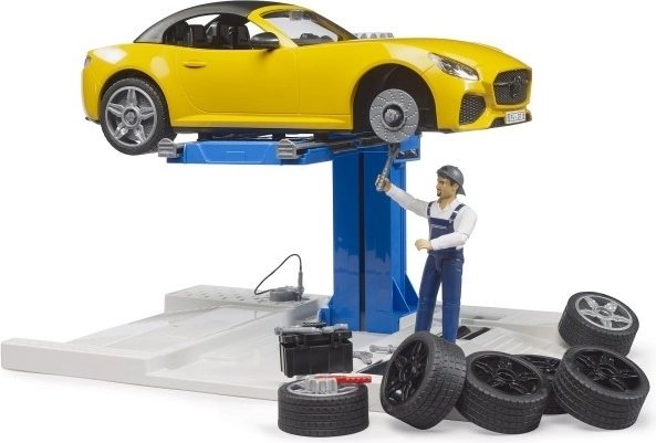 Sollevatore funzionante con test freni