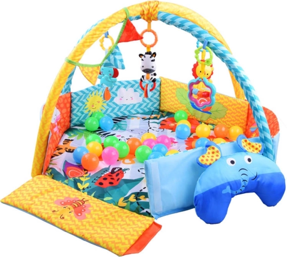 Tappetino e recinto di gioco per bambini 2 in 1