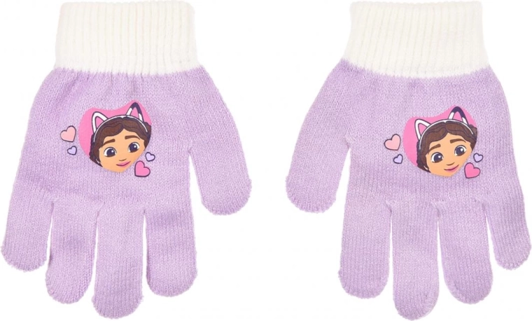 Guanti invernali per bambini La casa delle bambole di Gabby - 1 pezzo