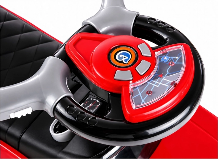 Volante con console sonora