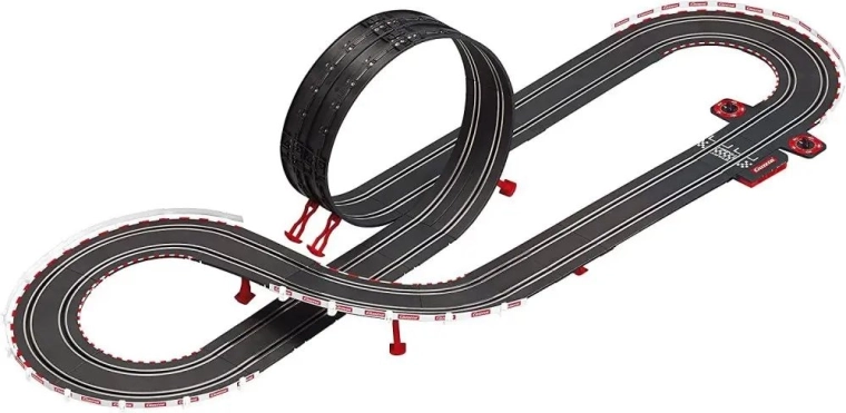 Pista d'azione con looping