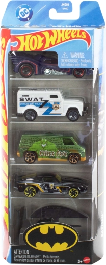 Set da collezione 5‑pack con iconici motivi di BATMAN