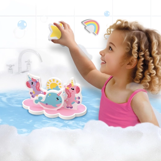Divertimento nel bagnetto senza disordine