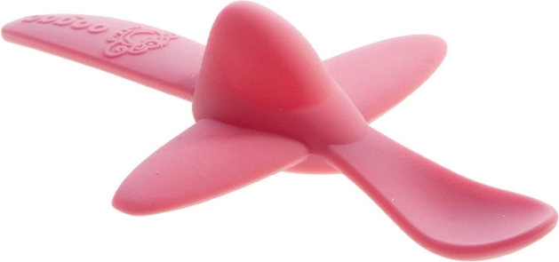 Cucchiaino per bambini Aereoplano Oogaa rosa