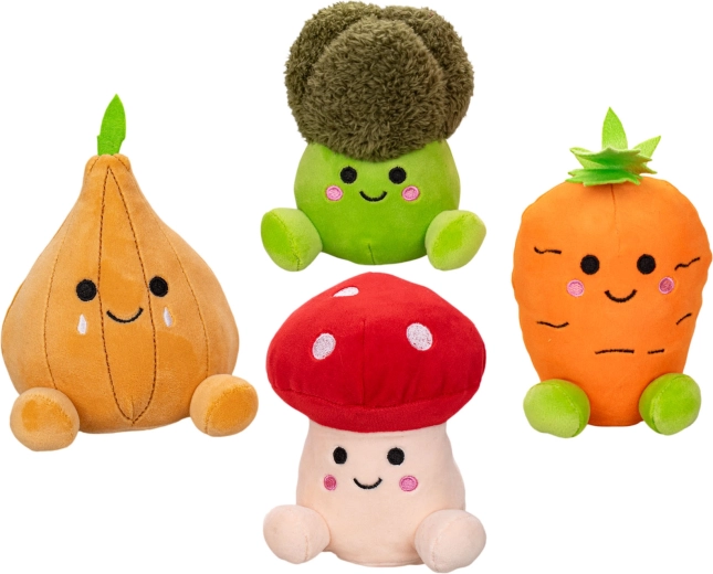 Verdura di peluche 14 cm (mix 4 tipi)