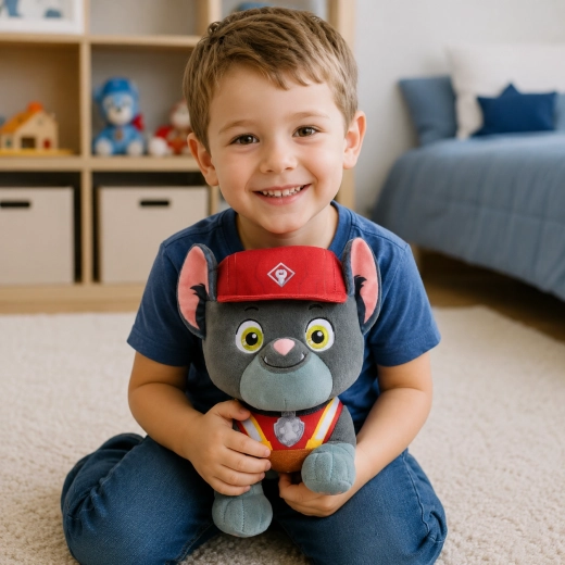 Grande compagno di peluche