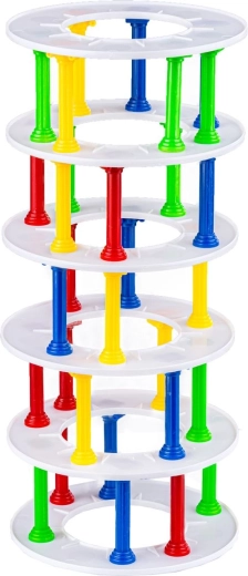 Torre alta a più livelli per un gioco pieno di suspense