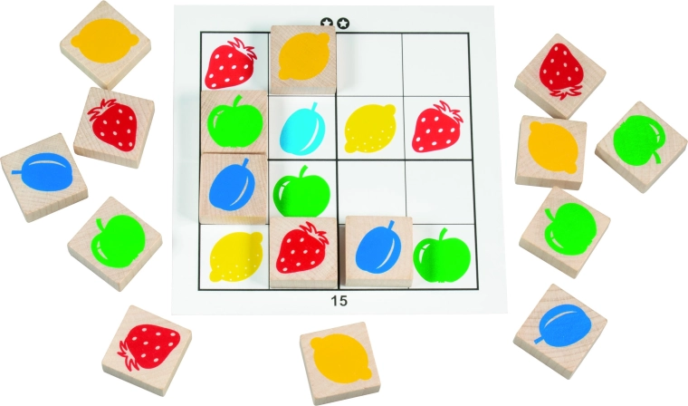 Griglia logica 4×4 senza ripetizioni