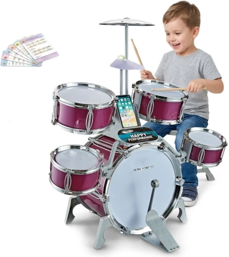 Batteria completa per piccoli musicisti