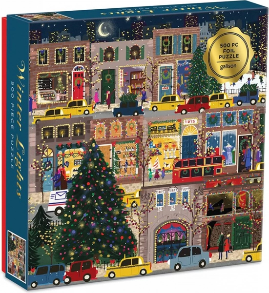 Puzzle Galison Luci d’inverno 500 pezzi
