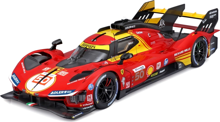 Adesivi autentici e pacchetto aerodinamico da gara