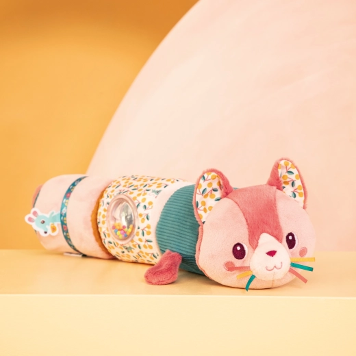 Grande cilindro sonoro Lilliputiens con la gattina Jeanne