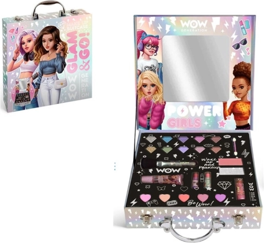 Beauty case cosmetico WoW per il trucco (23 pezzi)