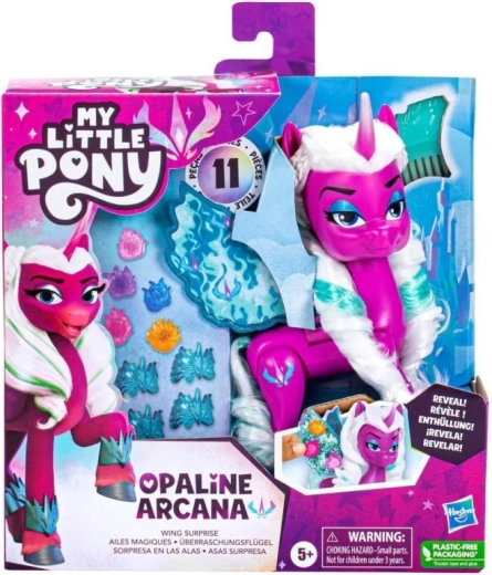 My Little Pony statuetta viola di pony con ali Opaline Arcana