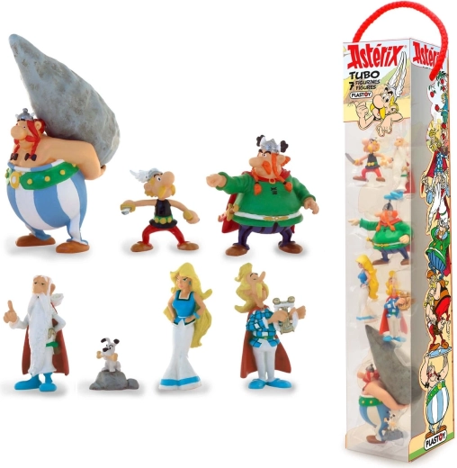 Asterix i villani – tubo (7 statuette)