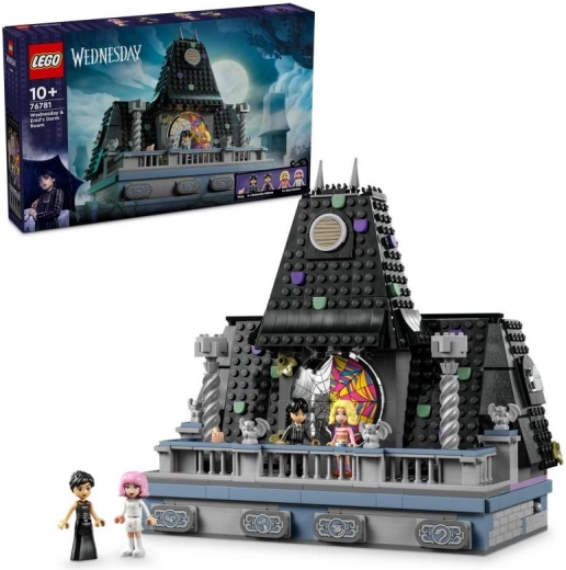 LEGO Wednesday – la stanza di Wednesday ed Enid