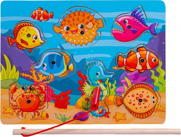 Canna magnetica per una facile “pesca”