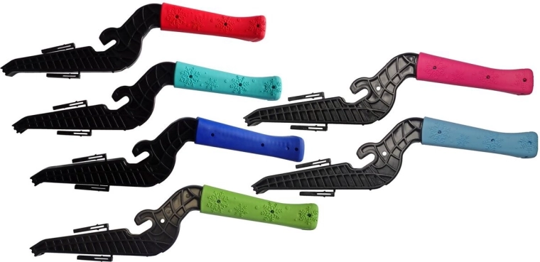 Leve freno per slitte Flash/Superjet/Tron turchesi – set da 2 pz