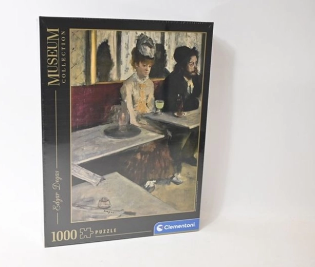 Puzzle Clementoni Museum Collection Edgar Degas: Dans un café (L’Absinthe) 1000 pezzi