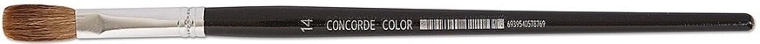 Pennello scolastico piatto con pelo di pecora n. 14 CONCORDE Color