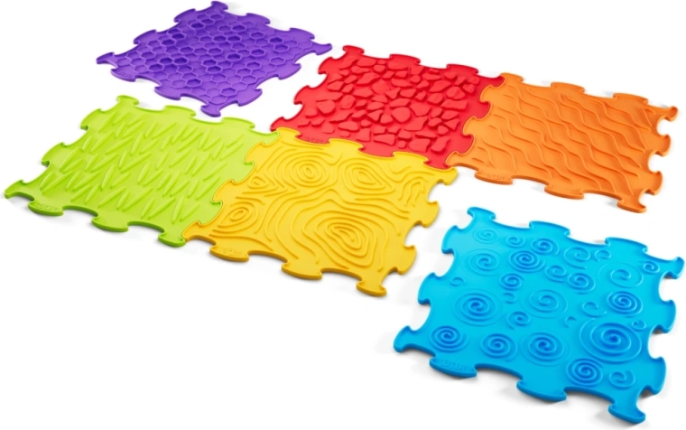 12 elementi testurizzati per l’esplorazione sensoriale