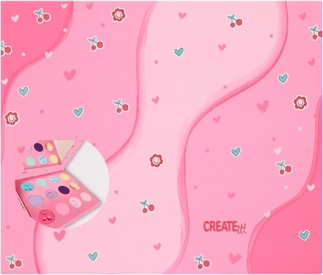 Create It! palette di ombretti pastello con specchietto (12 tonalità)