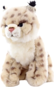 Lince di peluche 30 cm eco-friendly