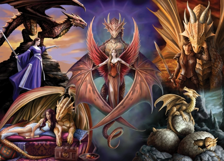 Puzzle Compagnia del Drago 1000 pezzi