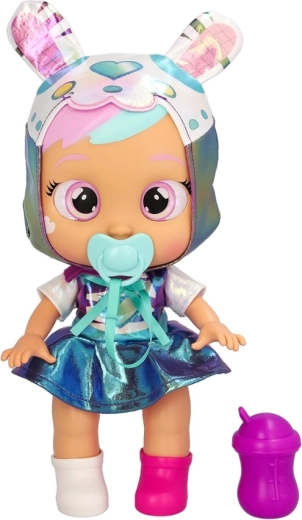 Outfit colorato e accessori per il gioco di accudimento