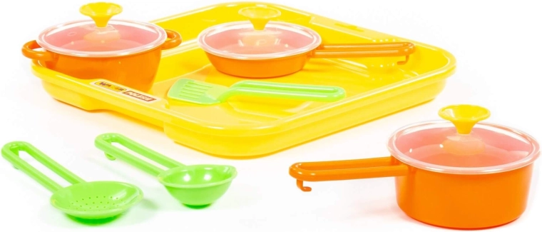 Set colorato per giocare a cucinare