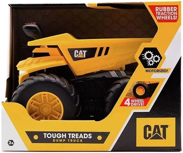 Camion ribaltabile da cantiere CAT 4x4 con comando a leva