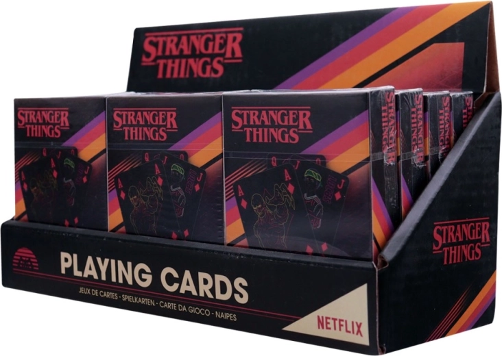 Carte da gioco Stranger Things