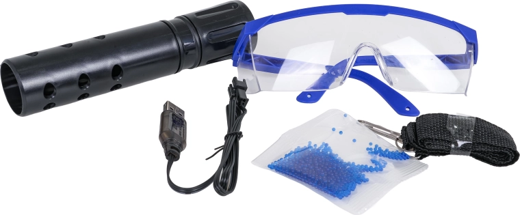 Batteria ricaricabile 7,4 V e ricarica USB