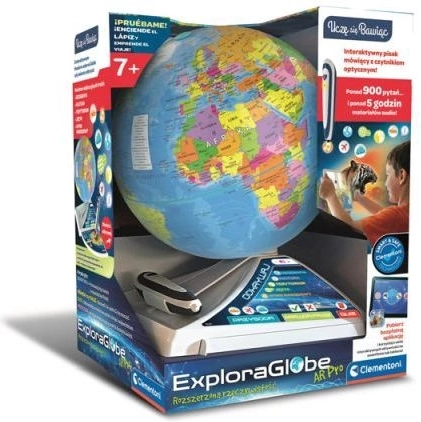 Clementoni mappamondo educativo interattivo Eduglobus A.R.