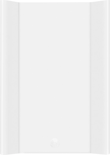 Ceba Baby morbido fasciatoio con bordi rialzati Basic bianco 50 × 70 cm