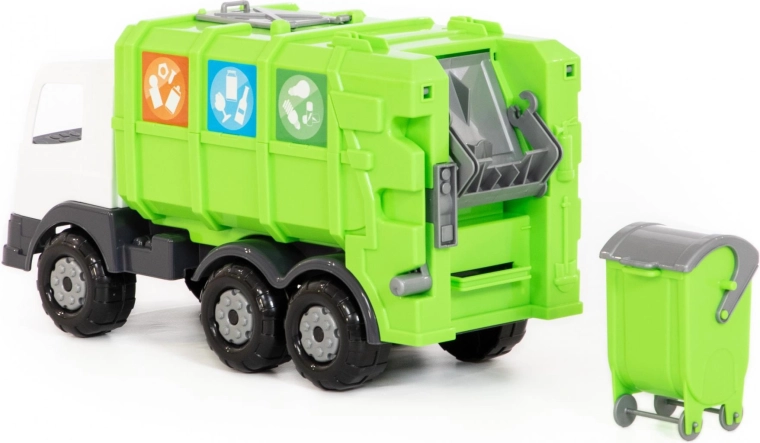 Ribaltamento realistico del contenitore