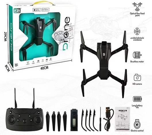 Drone telecomandato con fotocamera HD H40