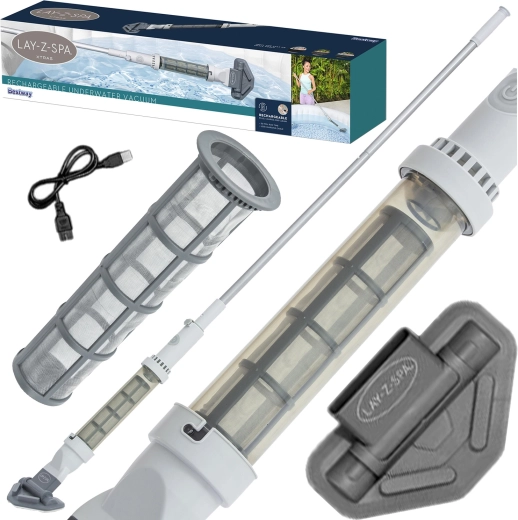 Aspiratore per piscina e idromassaggio Bestway a batteria, senza fili
