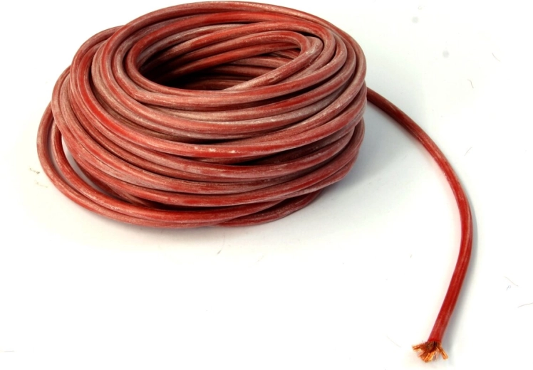 Filo in silicone 2,5 mm² 10 m rosso