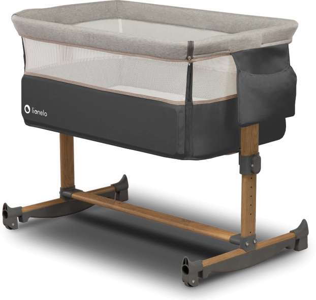Culla affiancabile Lionelo Leonie – Grigio