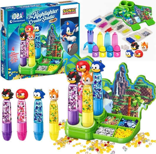 Set creativo per realizzare evidenziatori Sonic
