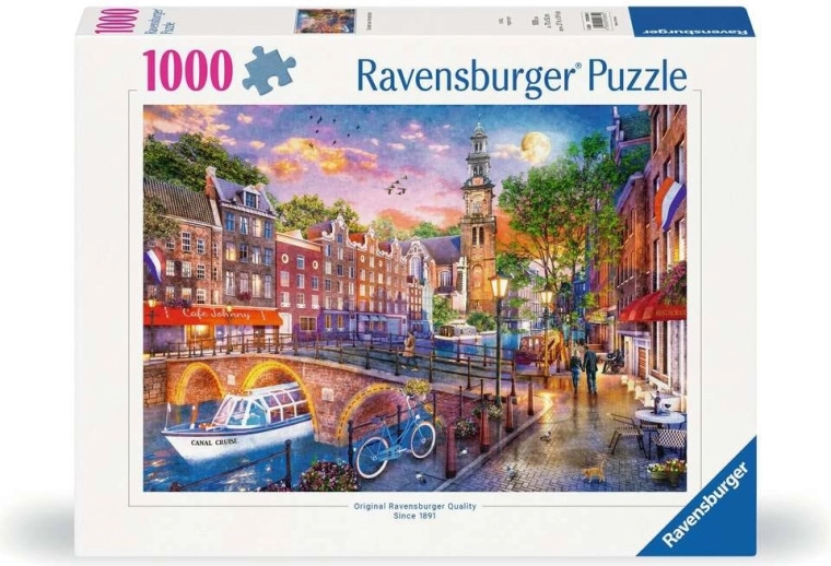 Puzzle Ravensburger Amsterdam da 1000 pezzi