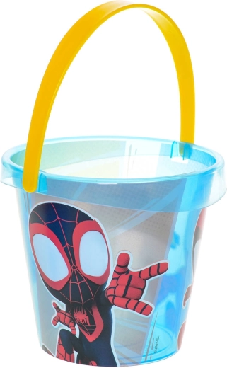 Secchiello trasparente con motivo Spider-Man