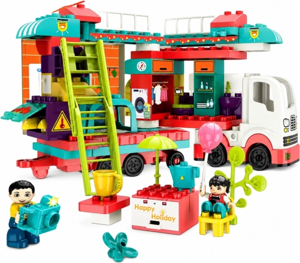 Camper apribile ricco di possibilità di gioco
