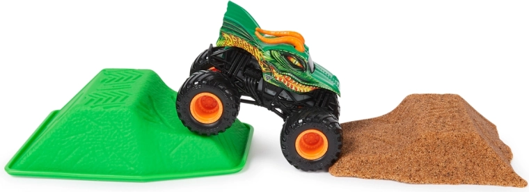 Monster truck DRAGON 1:64 in metallo con pneumatici BKT